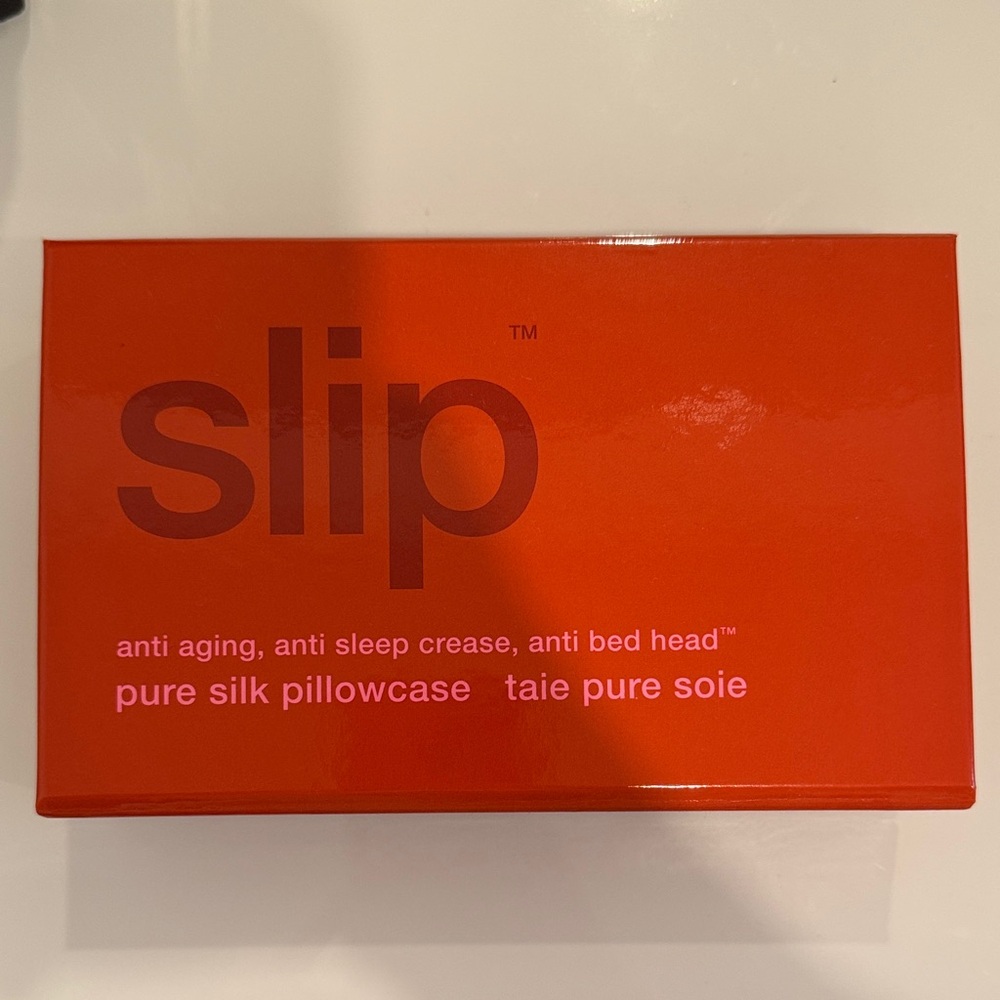 NEW Pure Slip Silk Pillowcase in Box